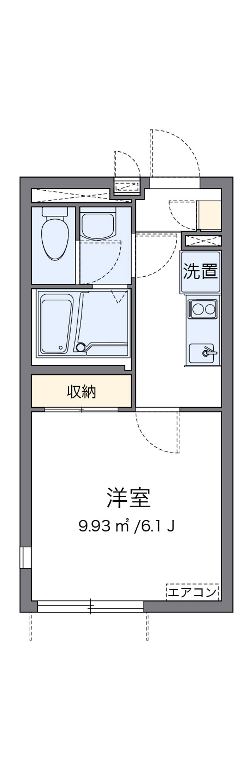 クレイノ幸 間取り