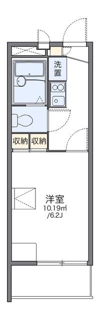 レオパレスフォレット湘南 間取り図