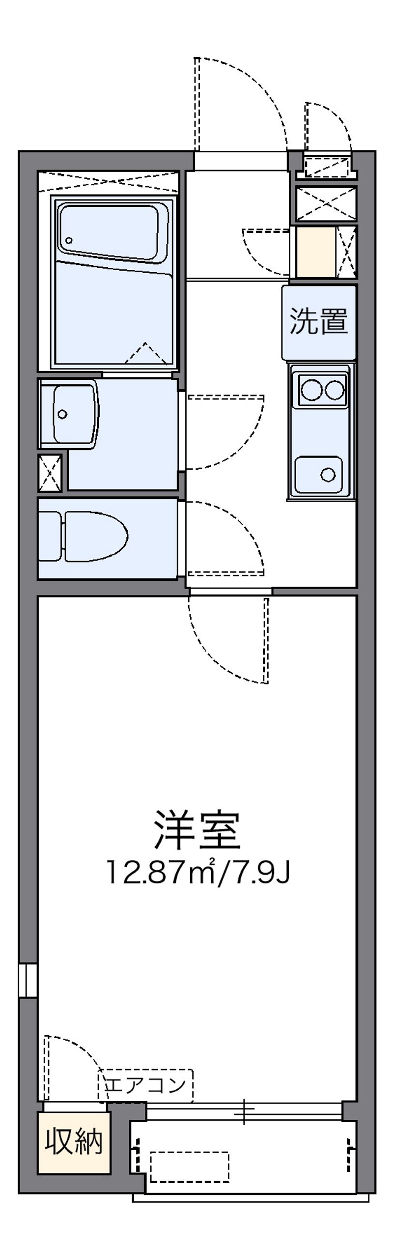 レオネクストトレゾールＫＳ 間取り