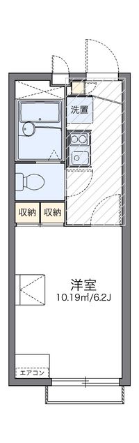 レオパレスカメリアⅢ 間取り図