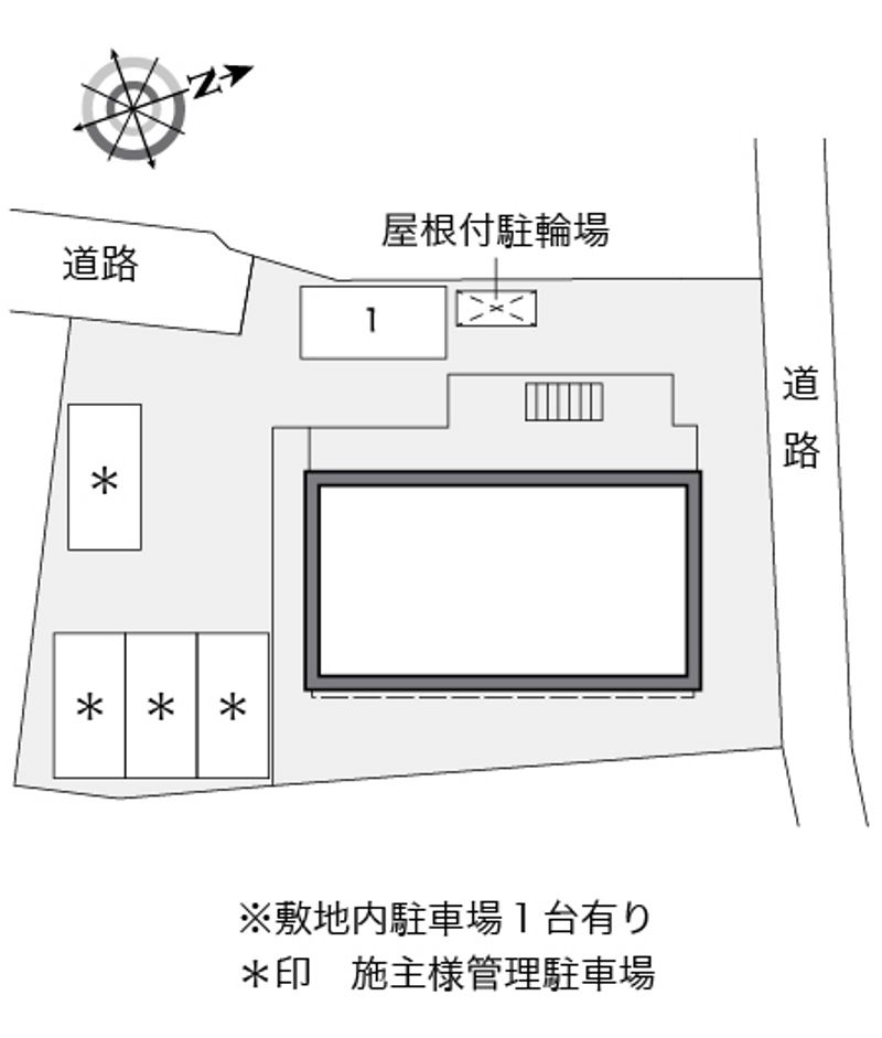 レオパレスＨｉＲｏ 配置図