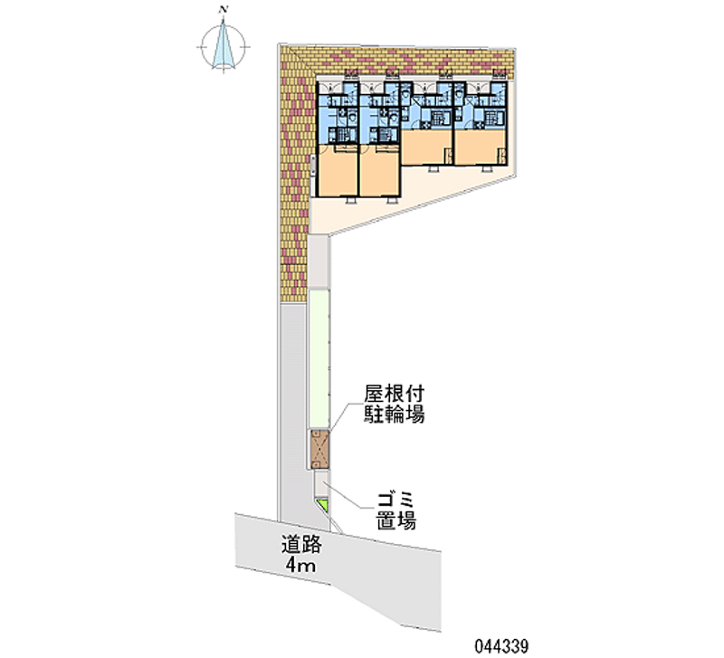 レオネクストグランドソレイユ 区画図