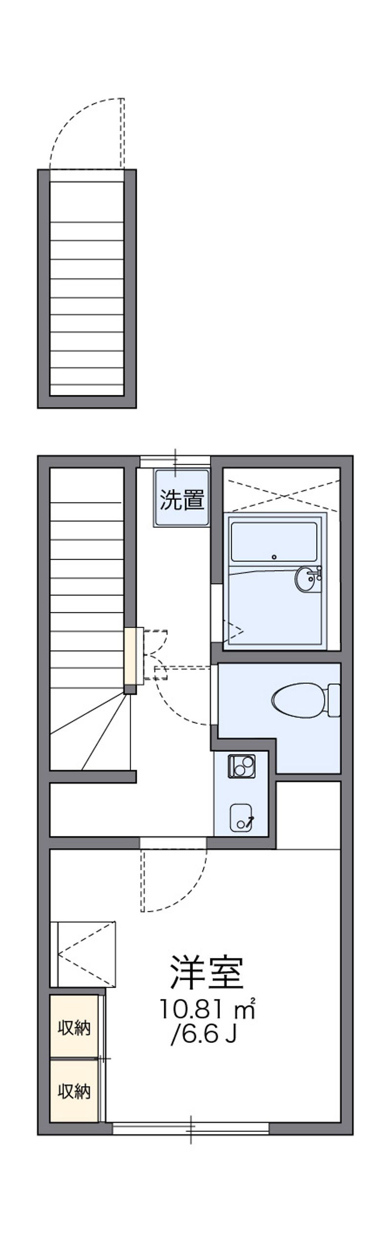 レオパレスＨＡＰＰＩＮＥＳＳ大森Ⅱ 間取図