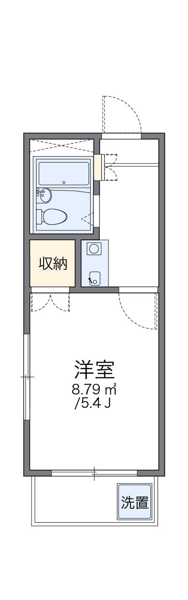 レオパレス井荻第２ 間取り