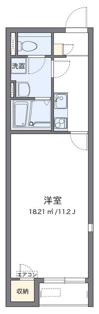 レオネクストアルファ 間取り図