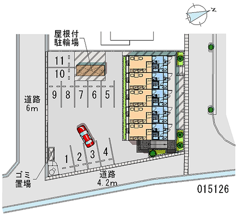 15126 Monthly parking lot