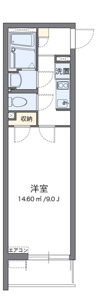 クレイノアンジュ 間取り図