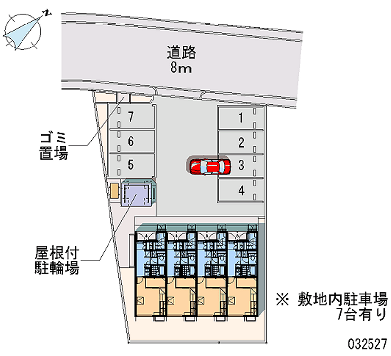 32527 Monthly parking lot