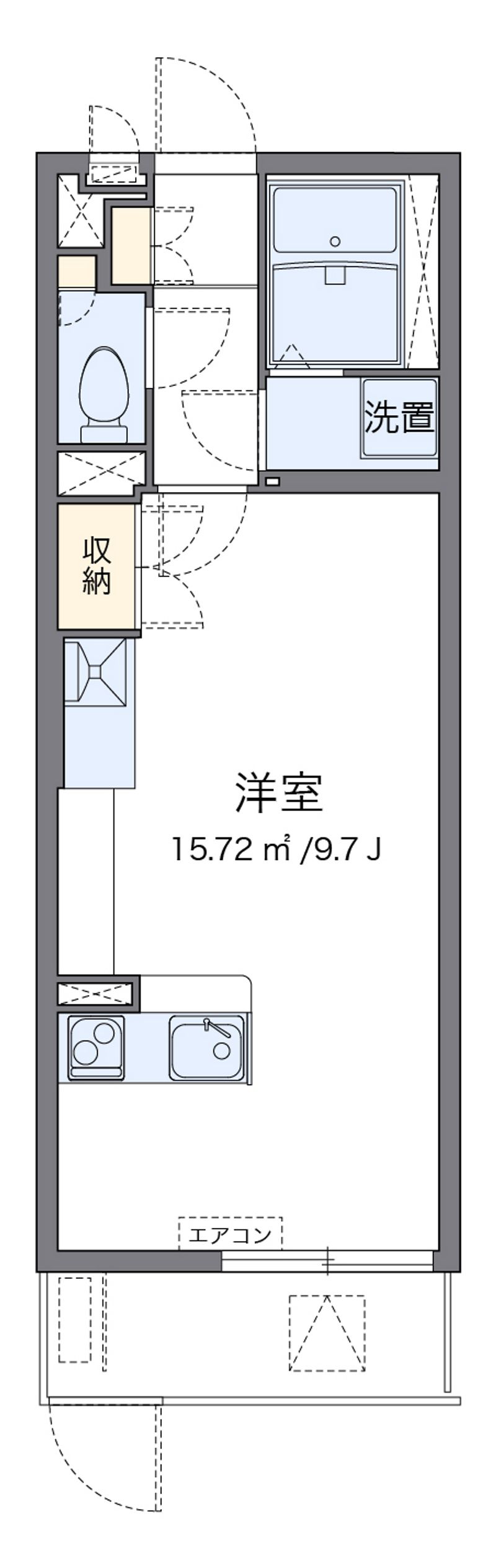 ミランダヴェルデ 間取図
