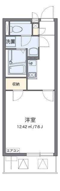 クレイノ縁 間取り図