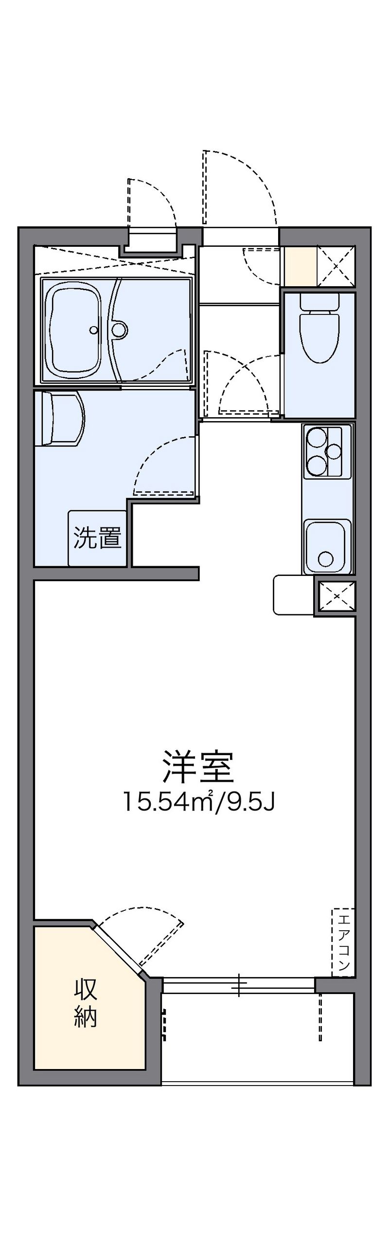 レオネクストアクア 間取図