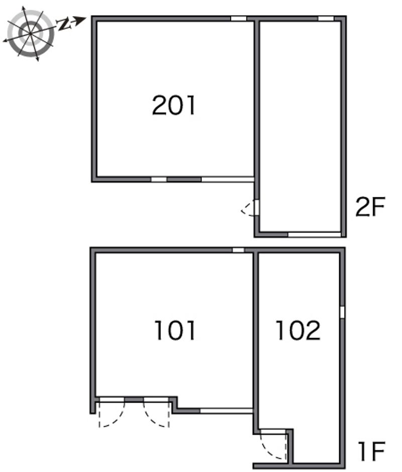 レオネクストプルートス 間取配置図