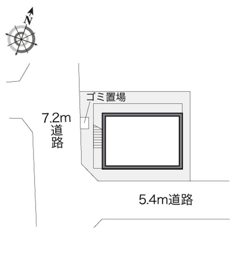 レオパレスデラ・カーサ 配置図