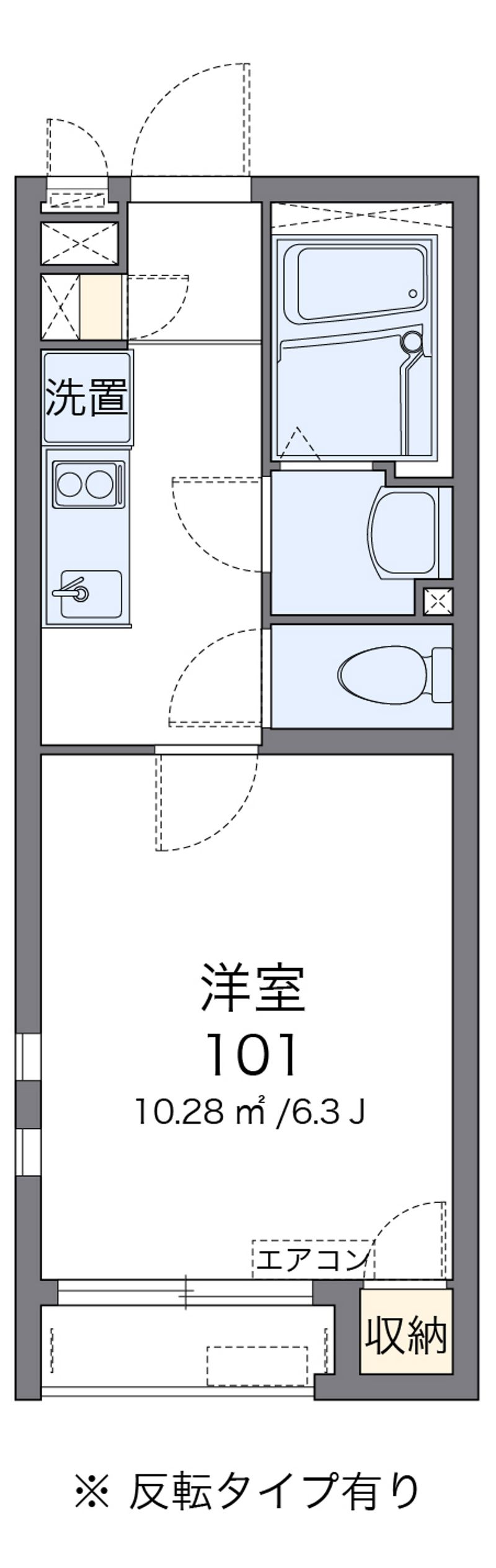 クレイノル　レーヴ 間取図