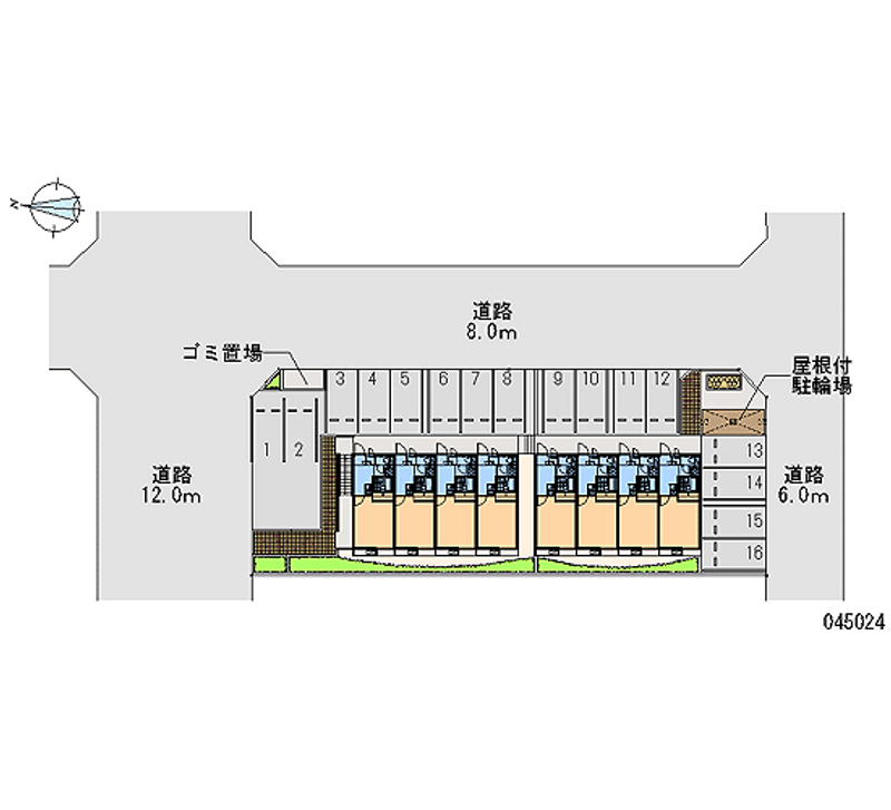 45024月租停车场