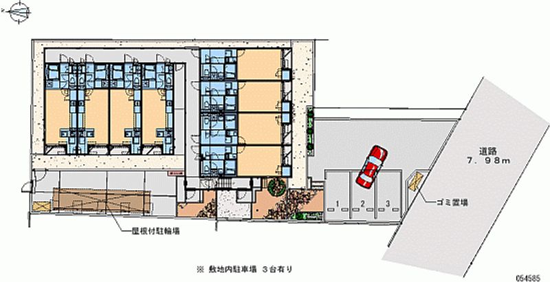 レオネクストブランドール 月極駐車場