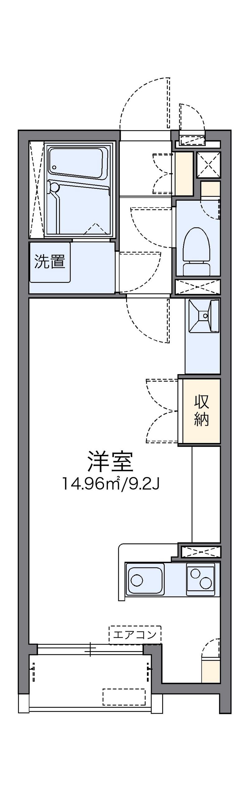 レオネクスト玄琢 間取図