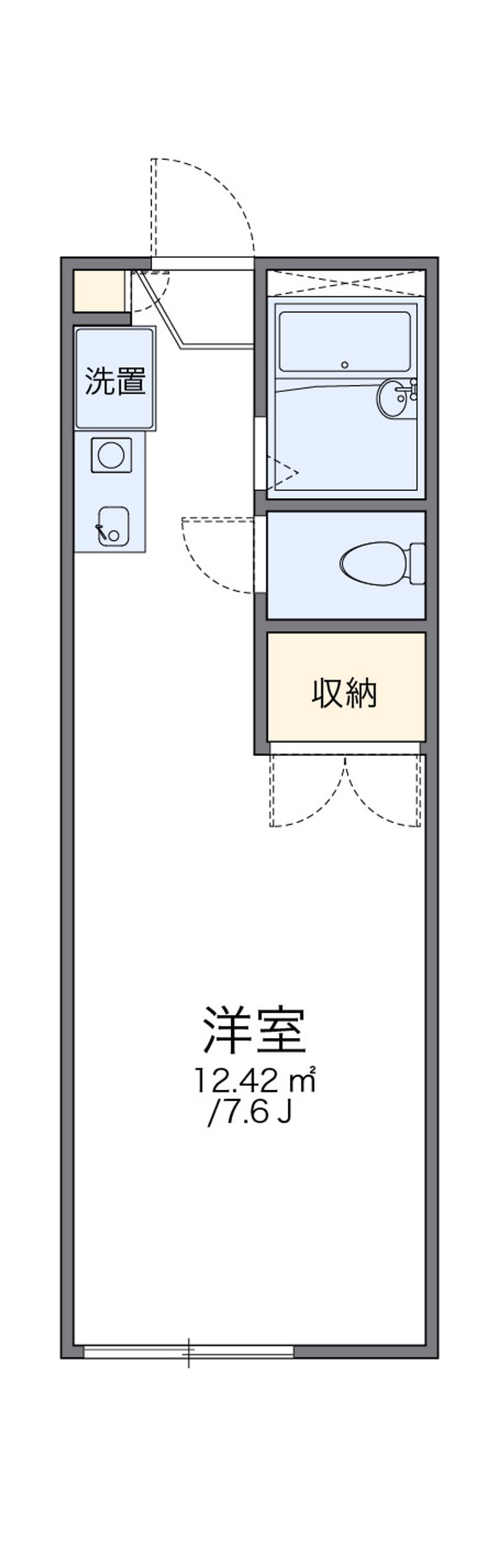 レオパレスナップアネックス 間取り