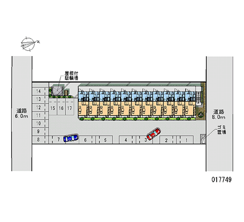 17749月租停車場