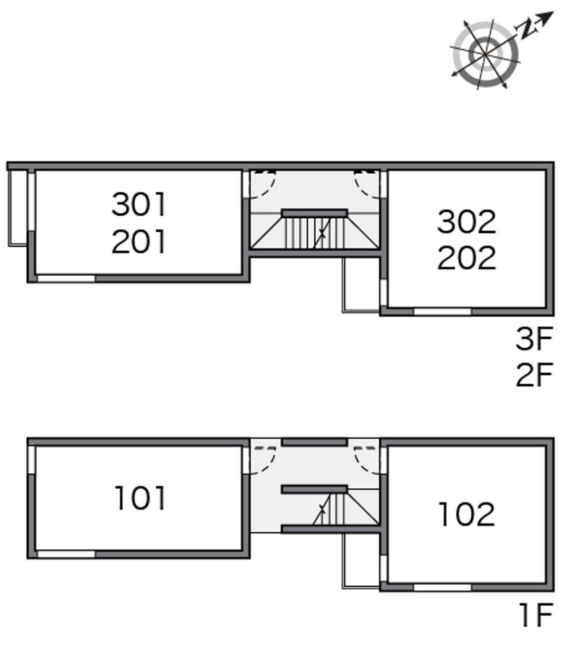 クレイノゼファー 間取配置図