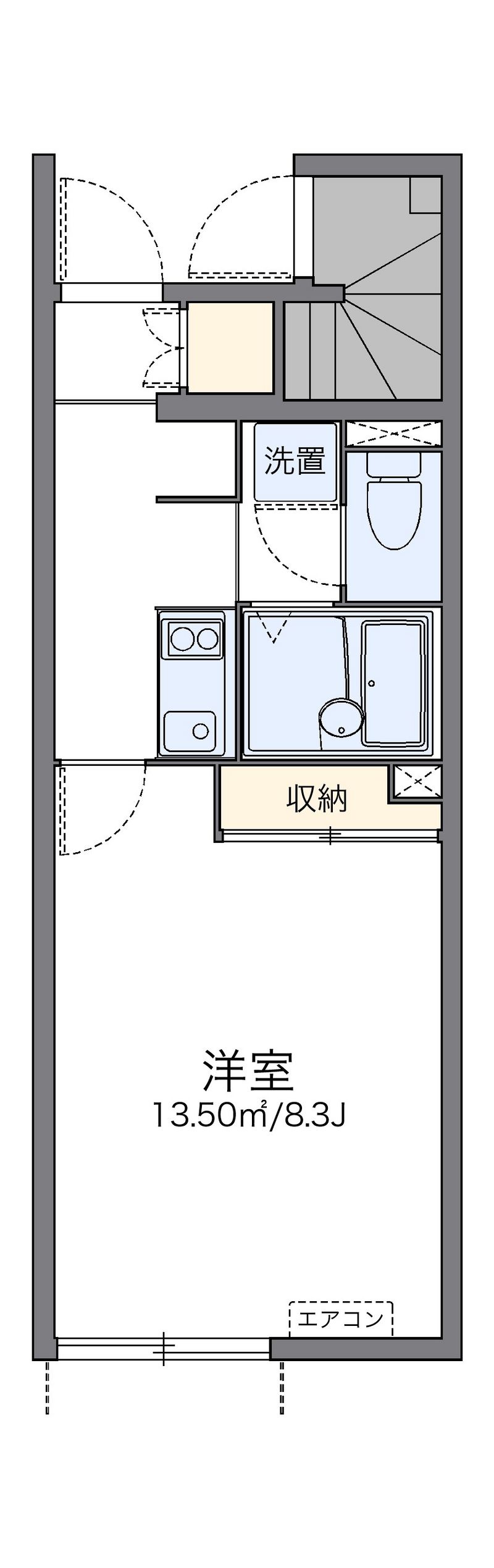 レオネクストＫｏｇａ 間取図