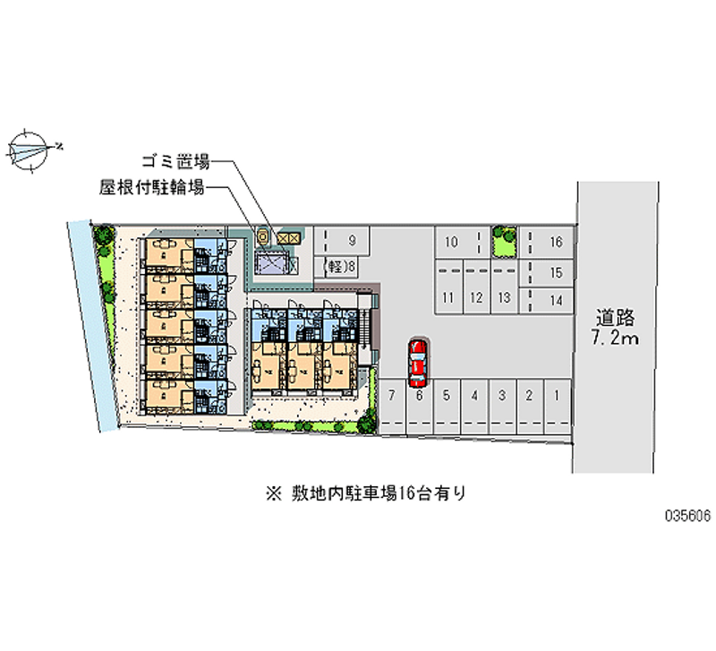 レオパレスボン　ボヤージュ 月極駐車場