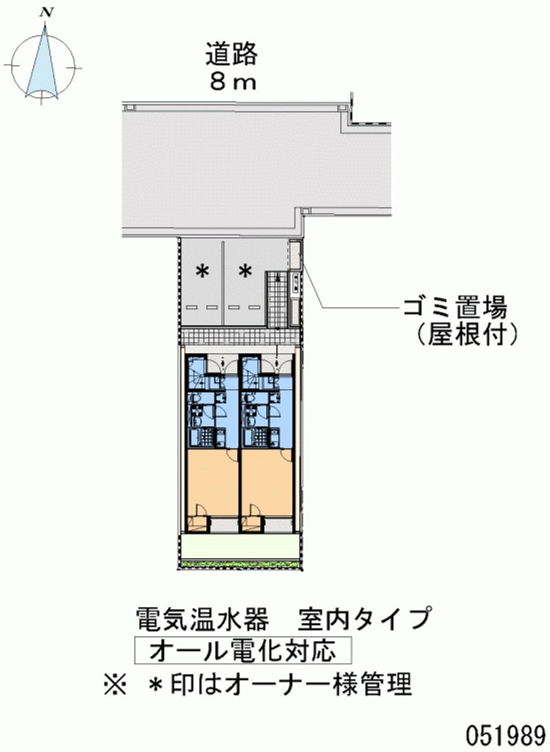 レオネクストグレイス中長尾 区画図