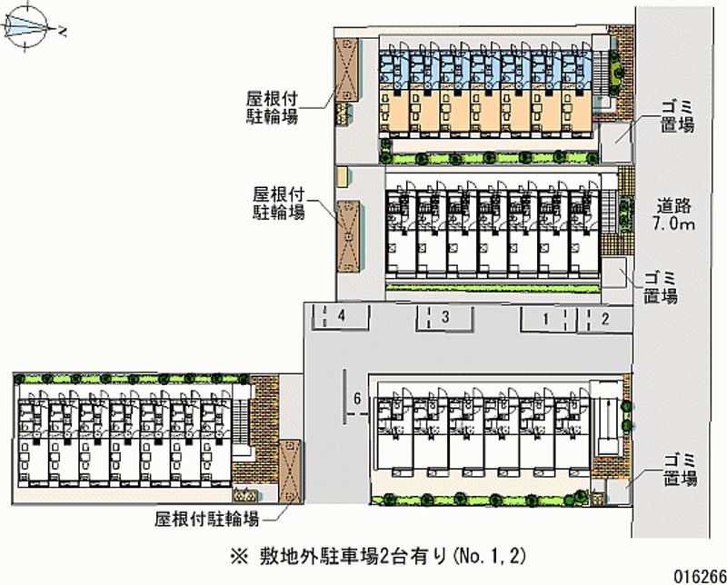 16266 Monthly parking lot