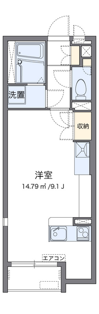 ミランダリュミエールⅡ 間取り図