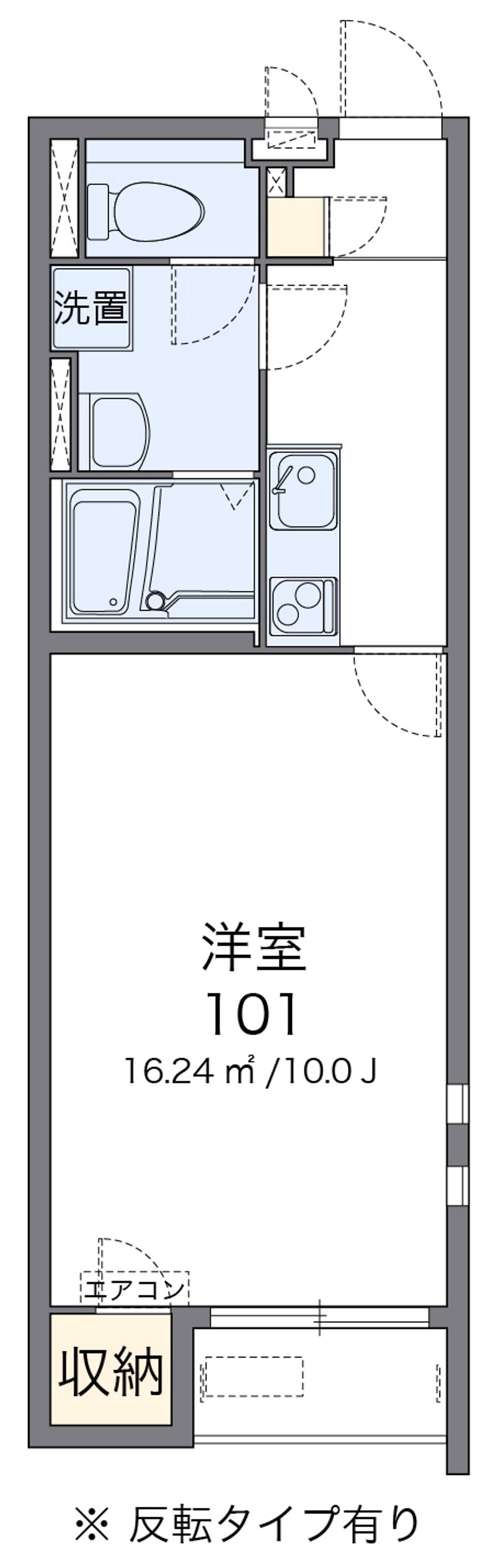 クレイノもみじⅣ 間取図