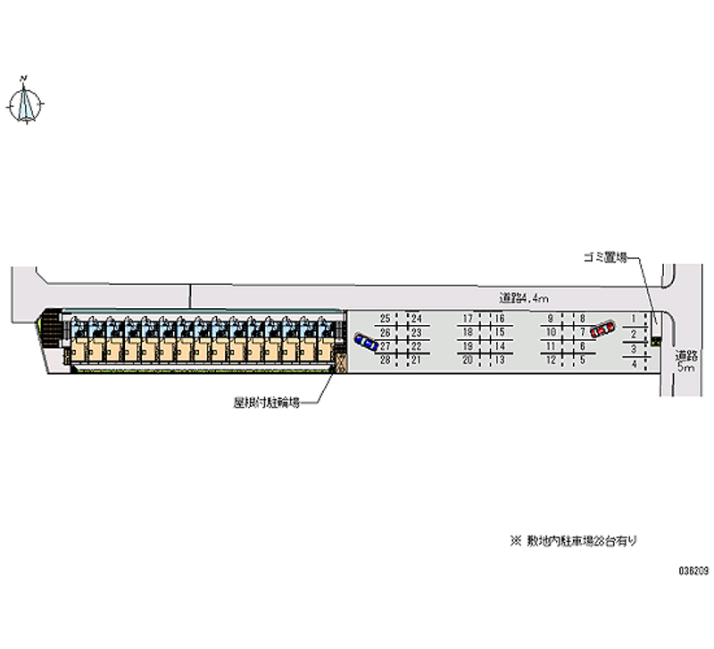 36209 bãi đậu xe hàng tháng