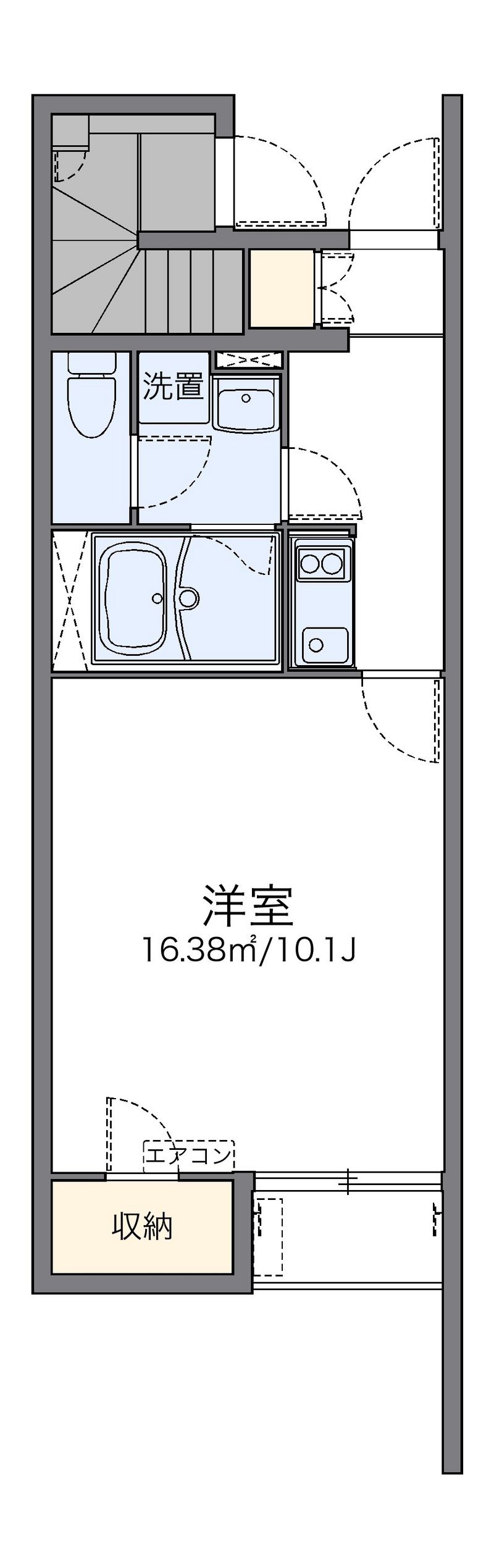 レオネクストうねの 間取り