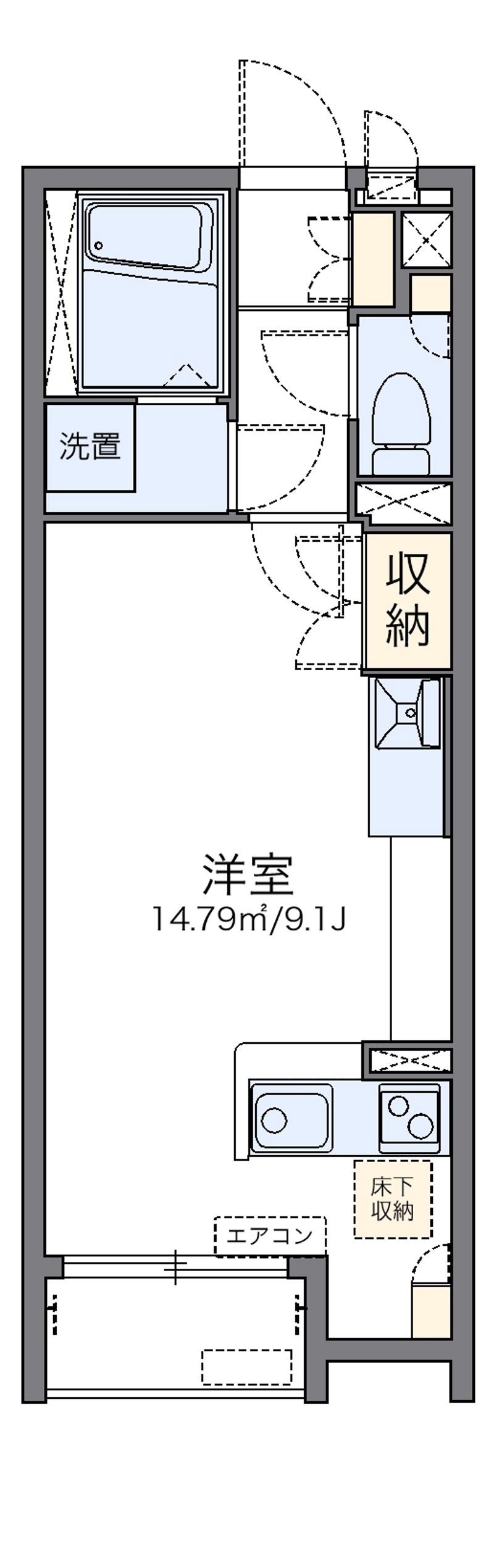 レオネクストリバティ菰田西 間取図
