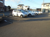 レオパレス舟橋新 駐車場