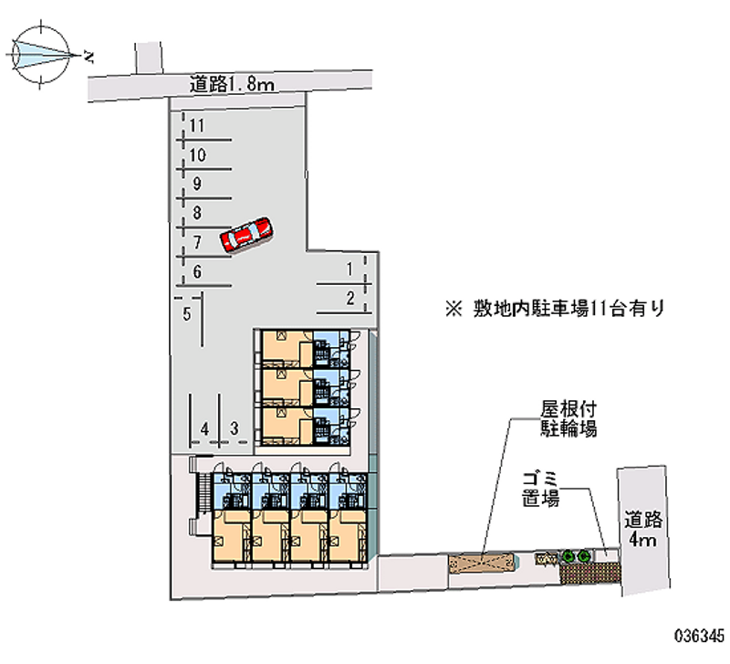レオパレス比叡尾 共用部分