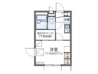 レオパレスエリジェ 間取り図