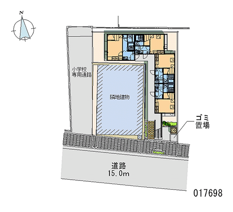 レオパレスＫＭＳ 区画図