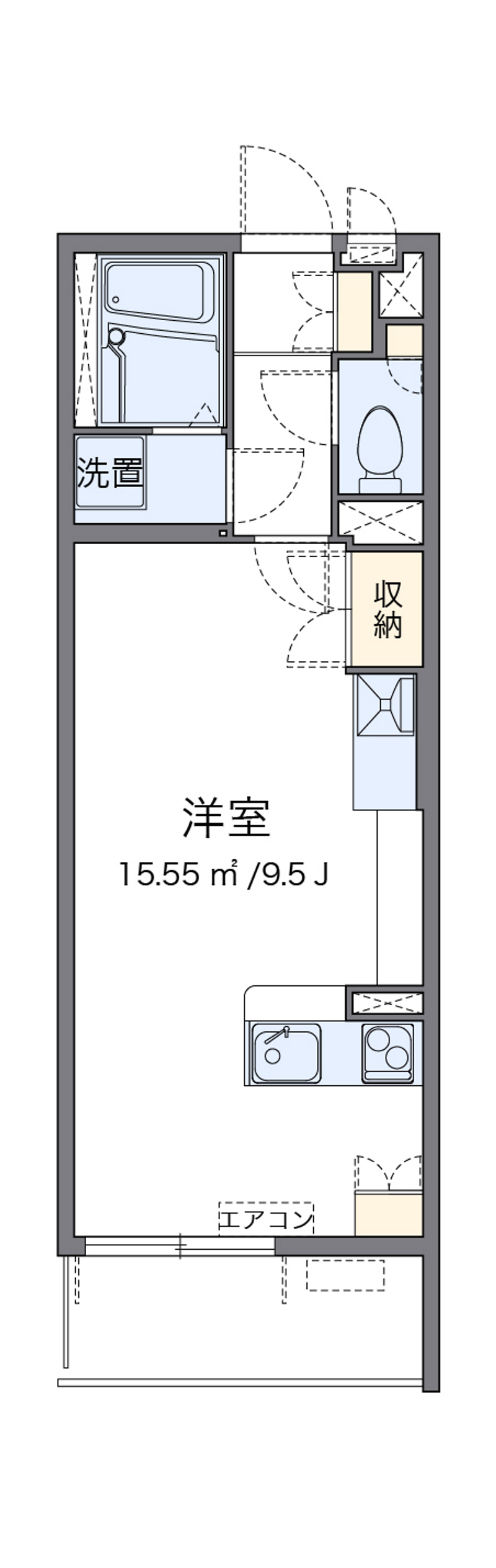 レオネクストひだまりⅡ 間取り