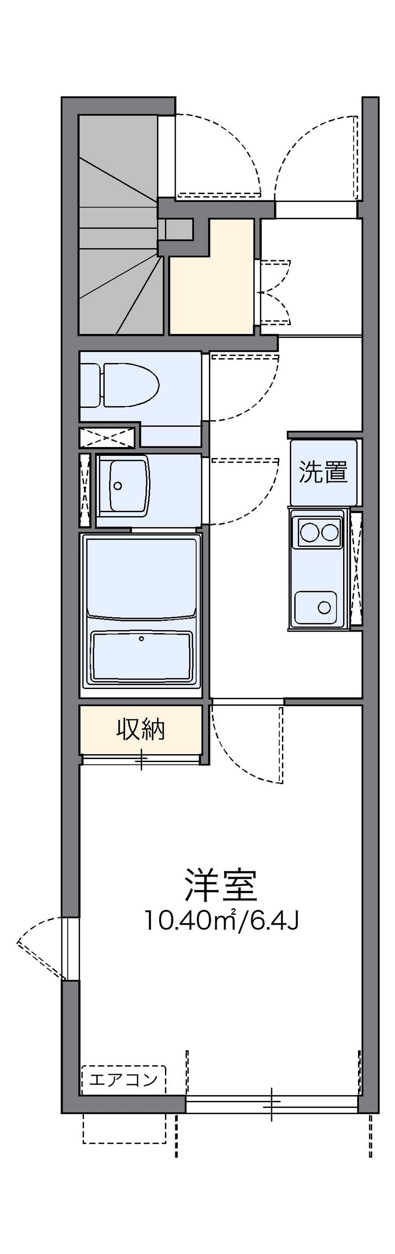 レオネクスト青梅橋 間取図