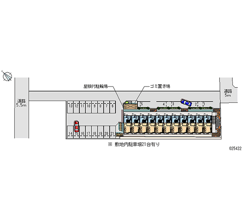 25422 bãi đậu xe hàng tháng