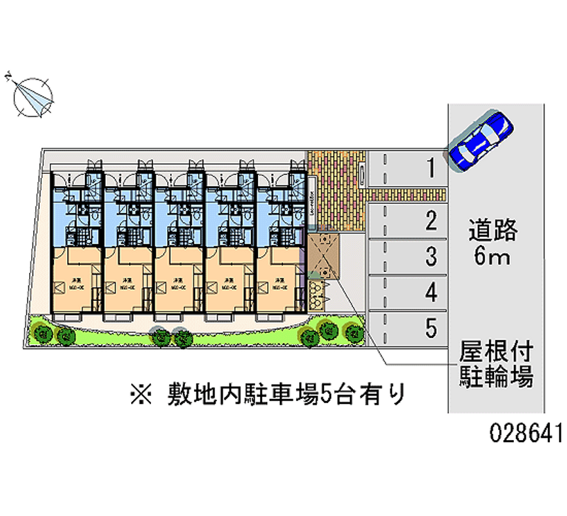 レオパレス清静館 月極駐車場