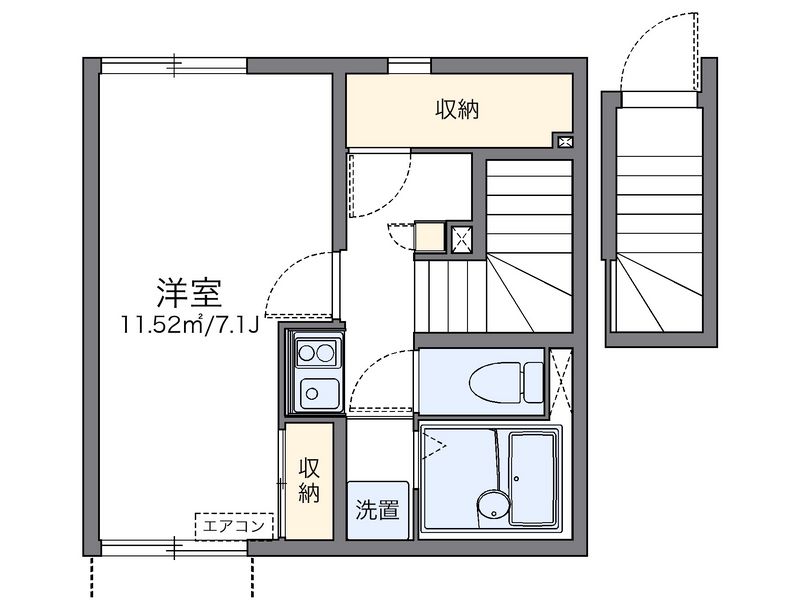 LEONEXT TENJIN Floor plan