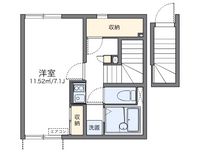 レオネクストＴＥＮＪＩＮ 間取り図