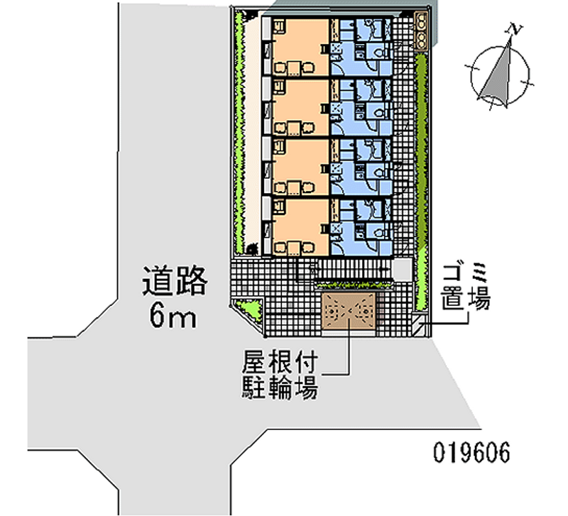 leopalace Irie Sơ đồ khu đất