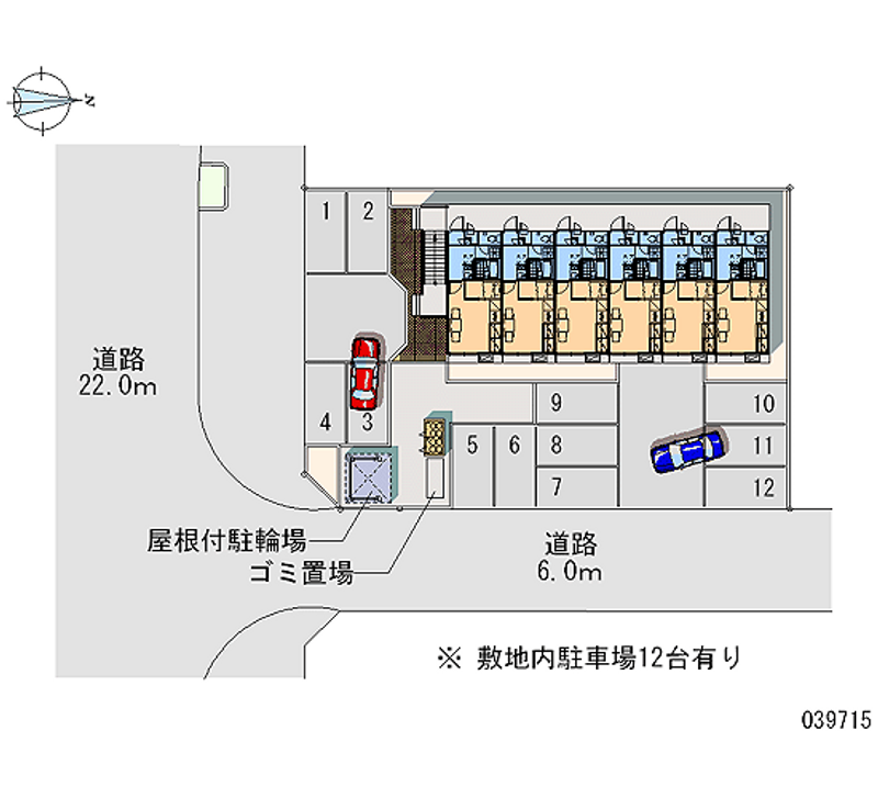 39715 Monthly parking lot