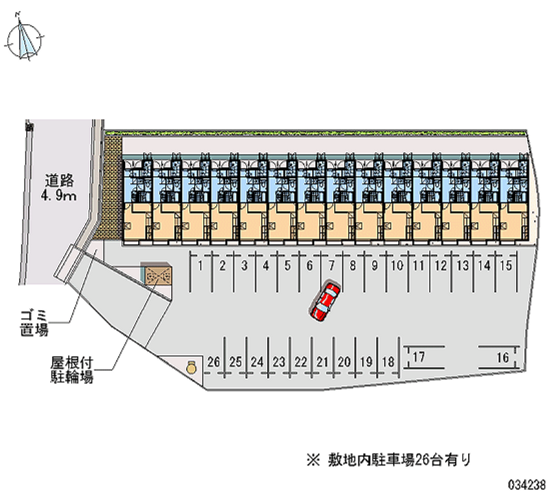 34238月租停车场