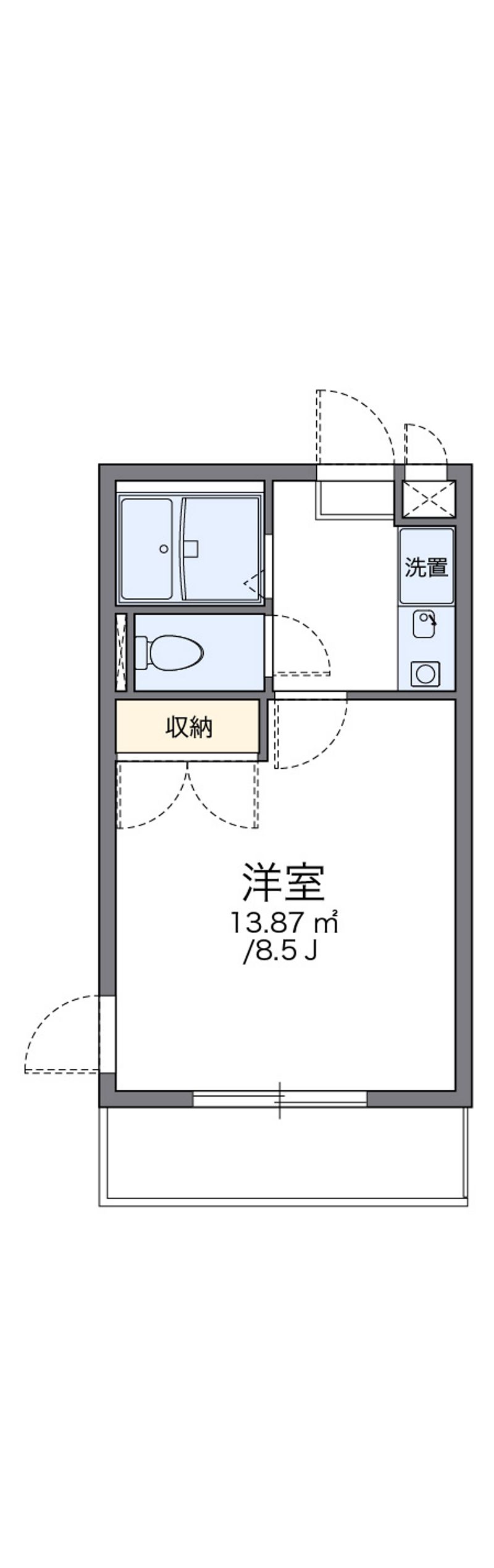 レオパレスＳＩＧＥ 間取図