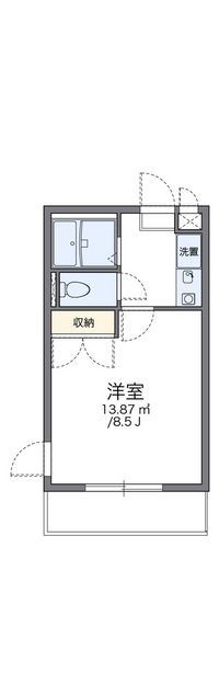 レオパレスＳＩＧＥ 間取り図