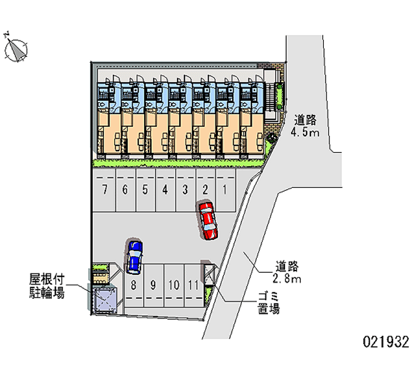 レオパレスエトワール 月極駐車場