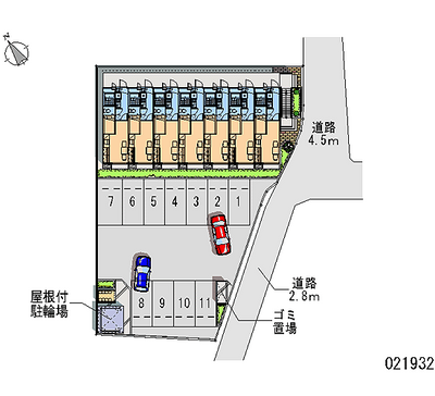 レオパレスエトワール 月極駐車場